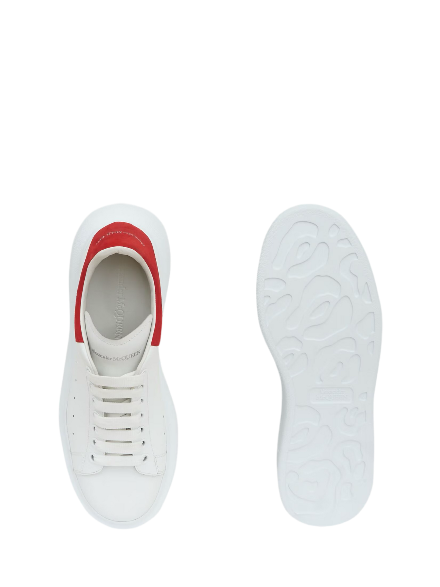 Alexander McQueen Sneaker Oversize in Bianco/Rosso Lust