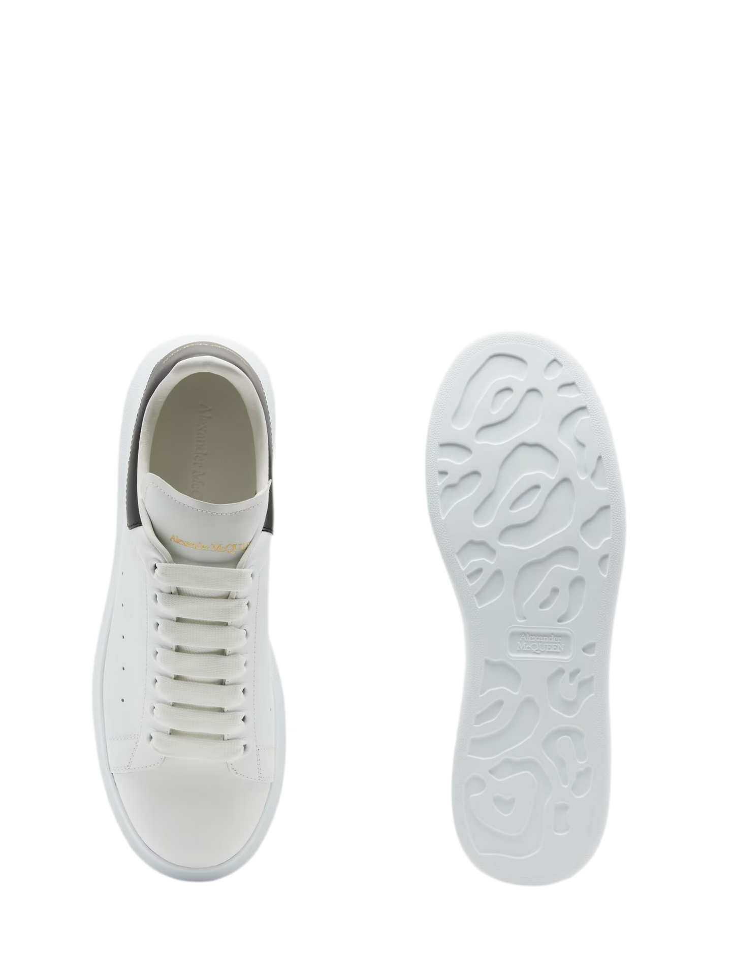 Alexander McQueen Sneaker Oversize in Bianco/Nero