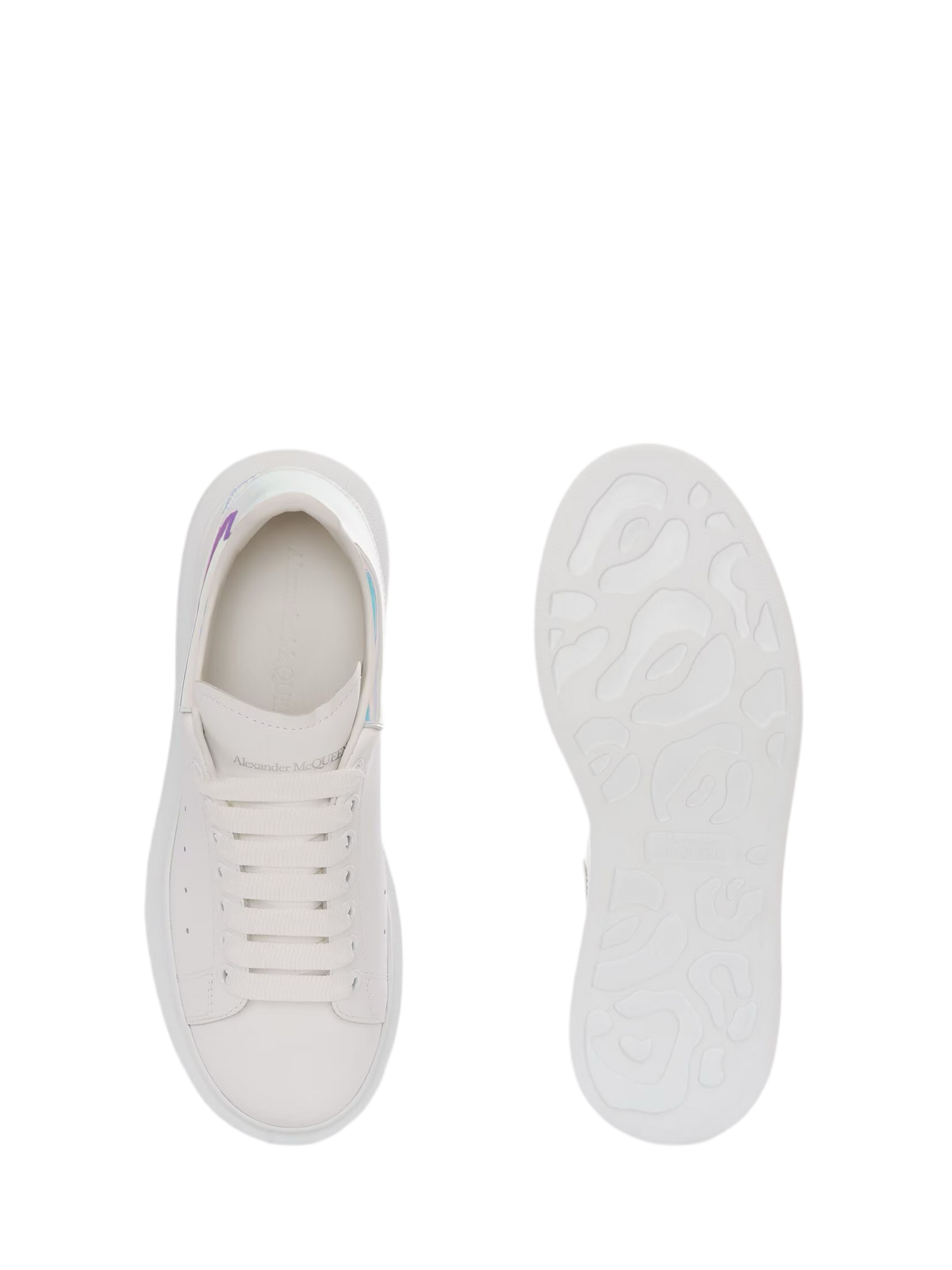 Alexander McQueen Sneaker Oversize in Bianco/ Rosa shocking