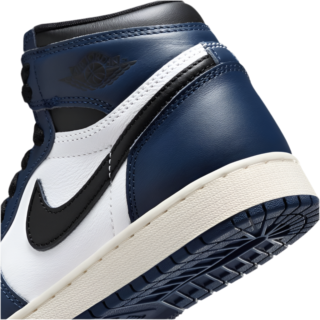 Jordan 1 Retro High OG Midnight Navy / Black - White