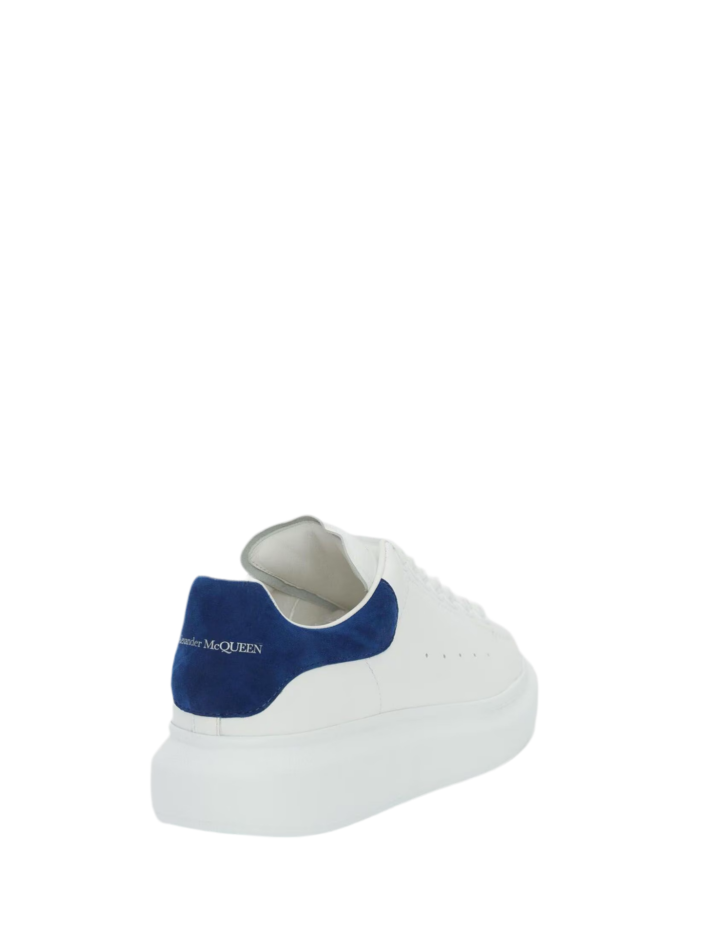 Alexander McQueen Sneaker Oversize in Bianco/Blu Avio