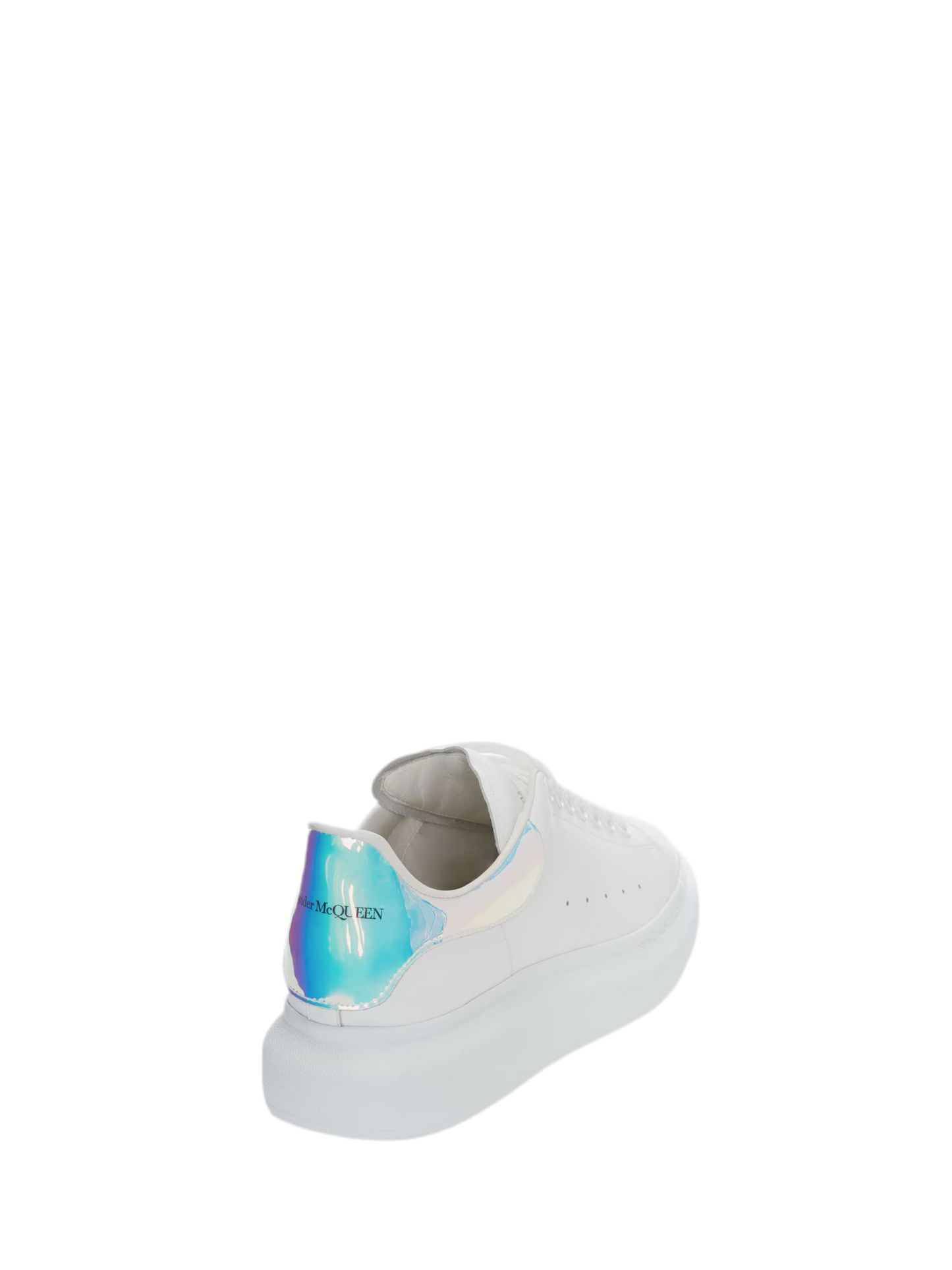Alexander McQueen Sneaker Oversize in Bianco/ Rosa shocking