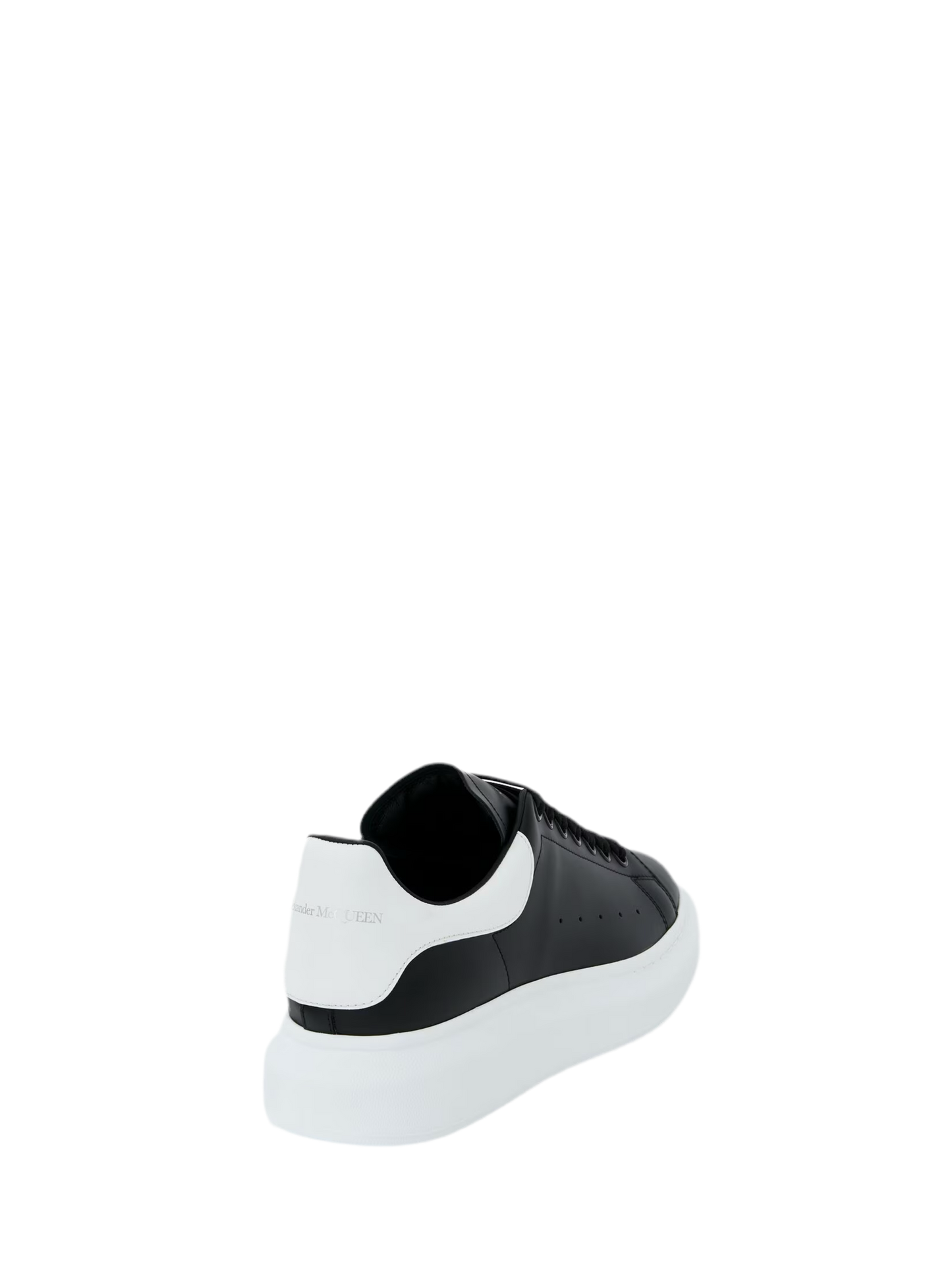 Alexander McQueen Sneaker Oversize in Nero/Bianco