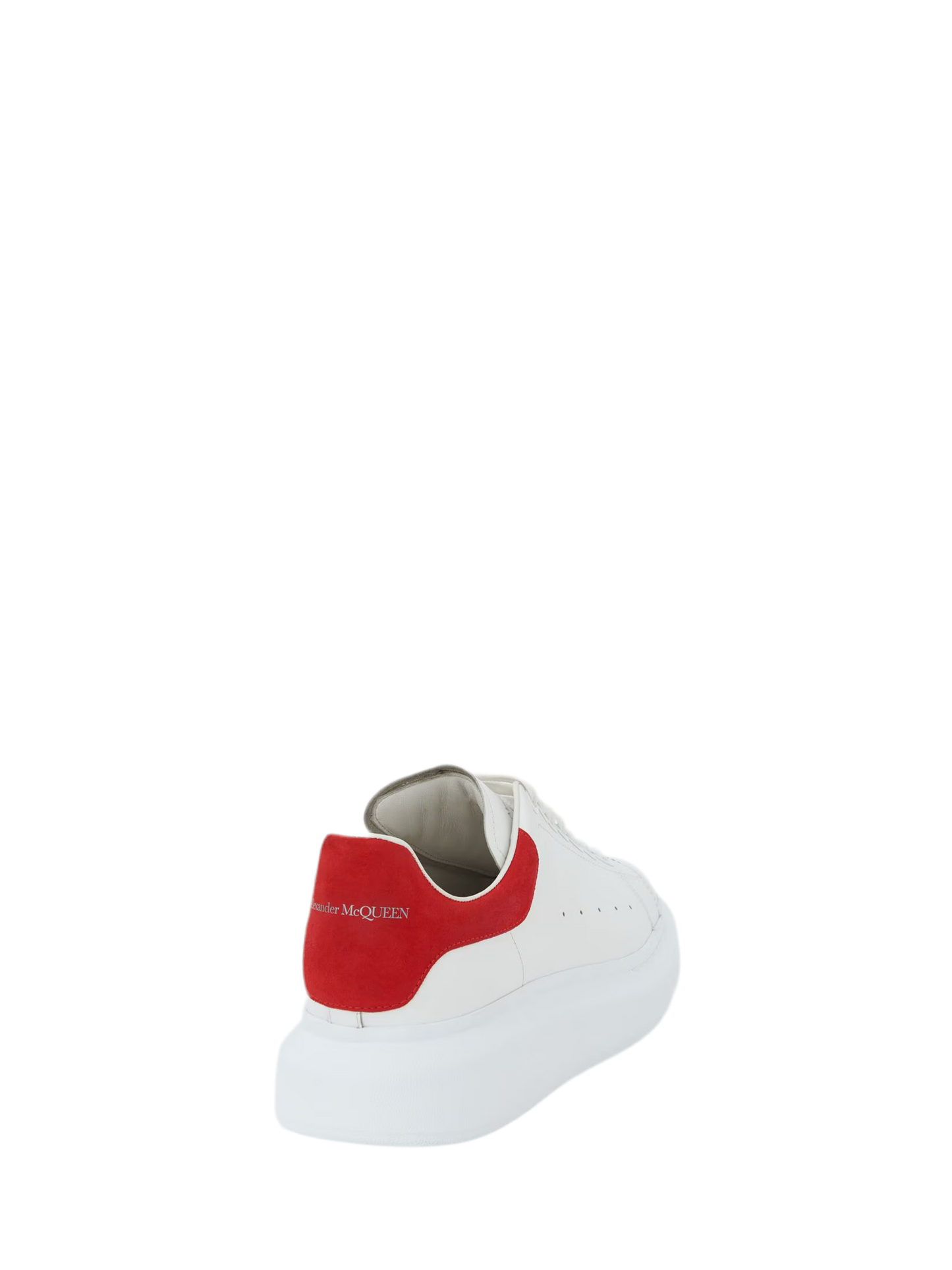 Alexander McQueen Sneaker Oversize in Bianco/Rosso Lust