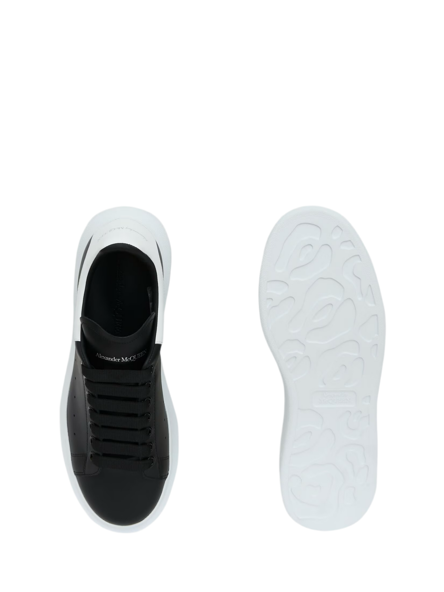 Alexander McQueen Sneaker Oversize in Nero/Bianco