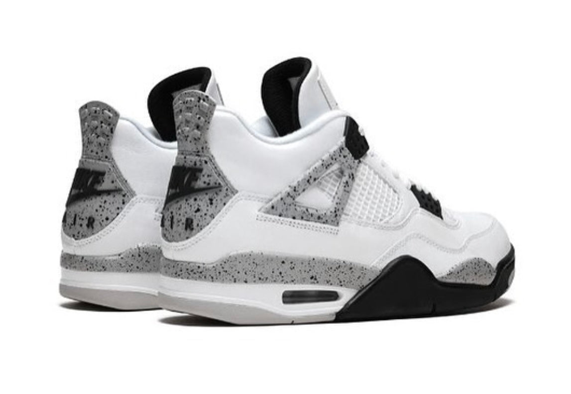 Air Jordan 4 White Cement