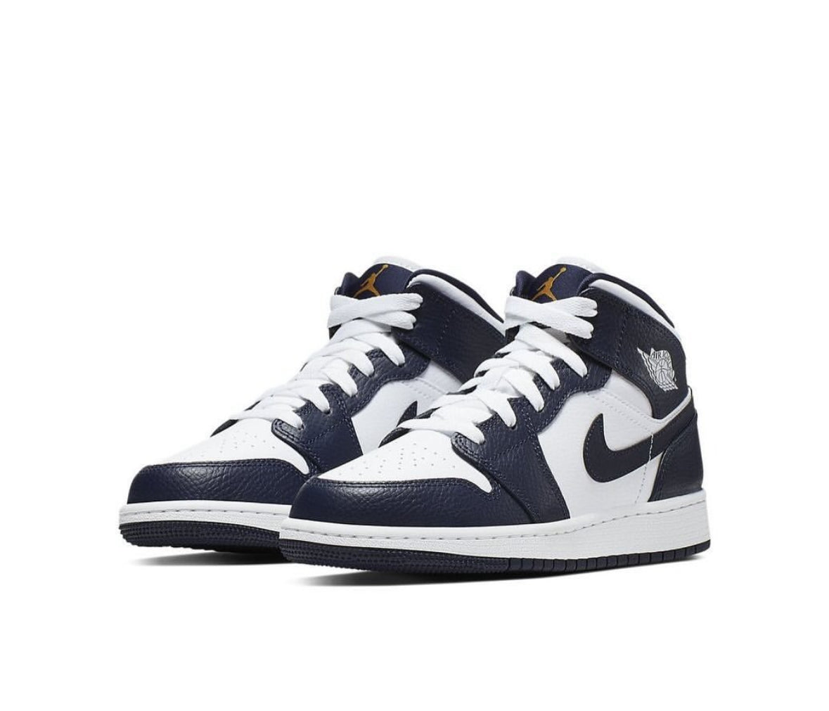 Air Jordan 1 Mid Obsidian
