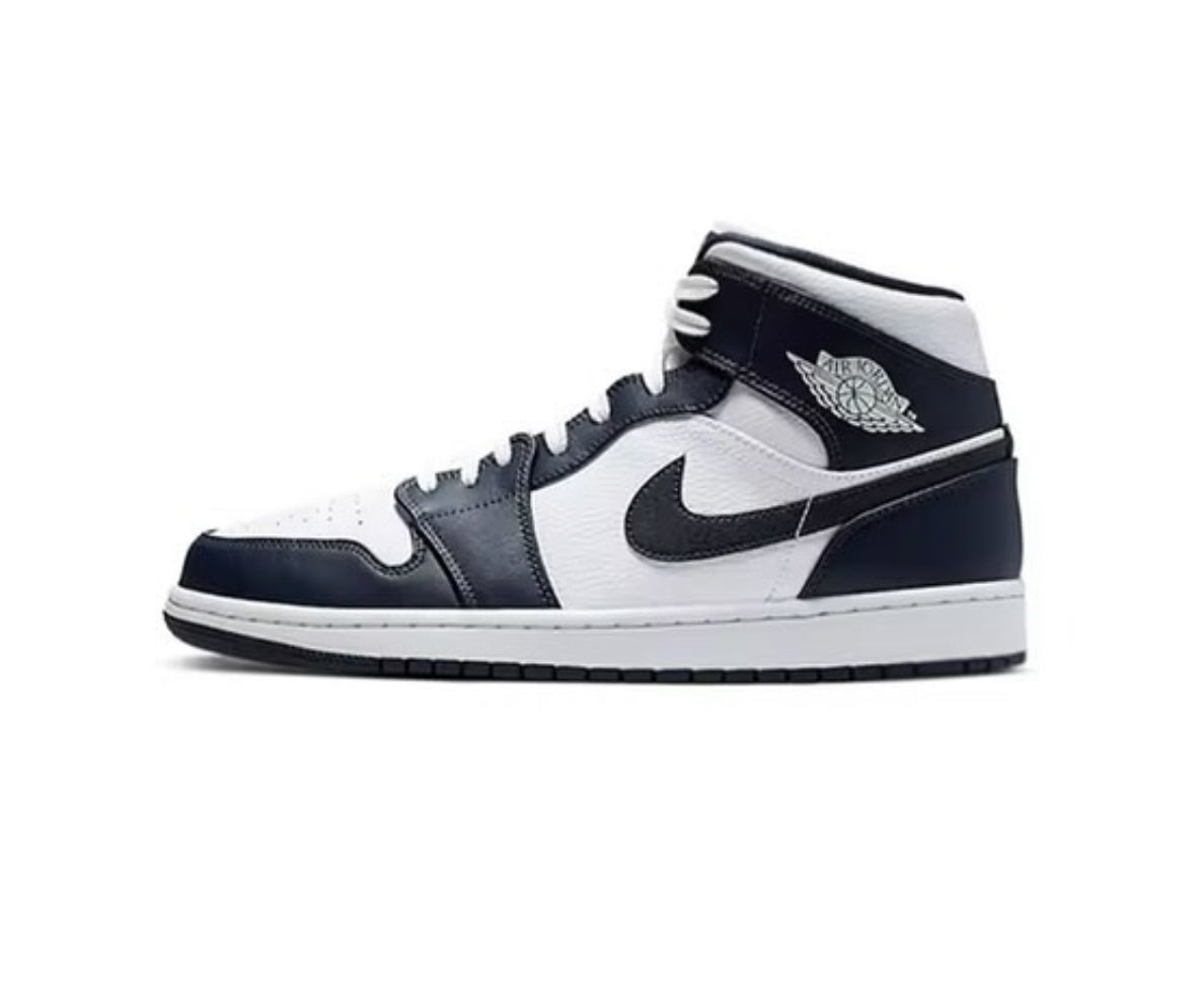 Air Jordan 1 Mid Obsidian