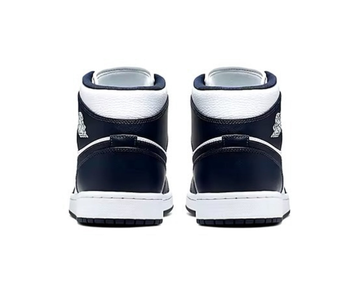Air Jordan 1 Mid Obsidian
