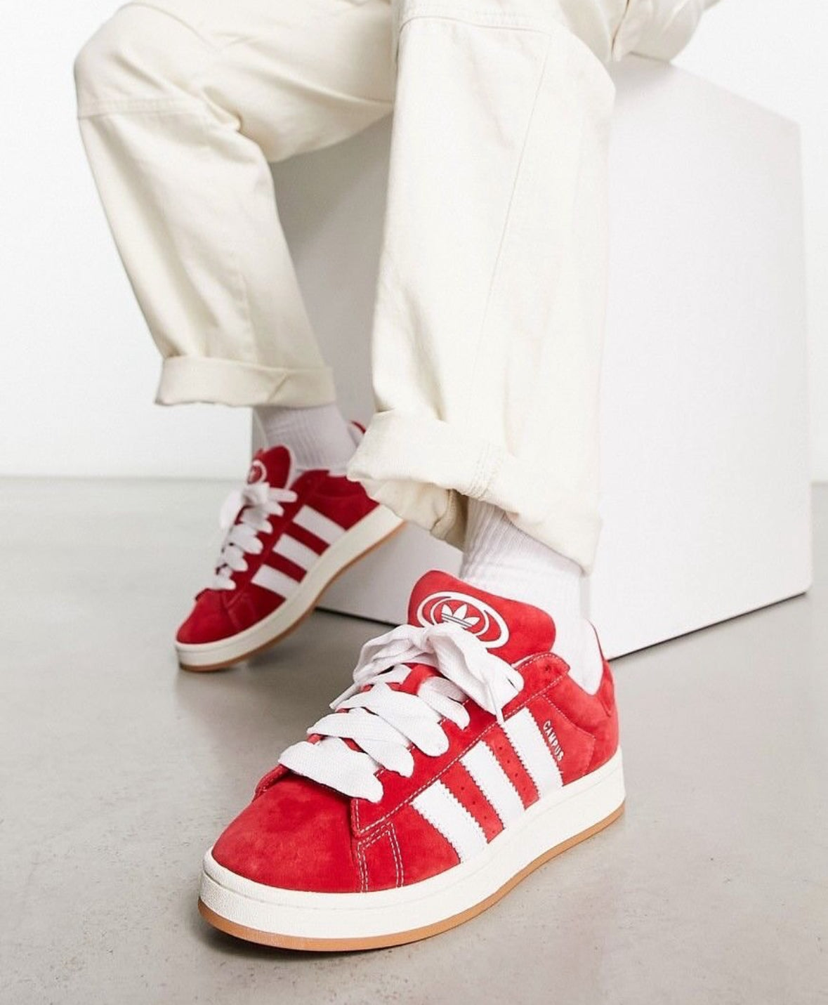 Adidas Campus 00s Red White