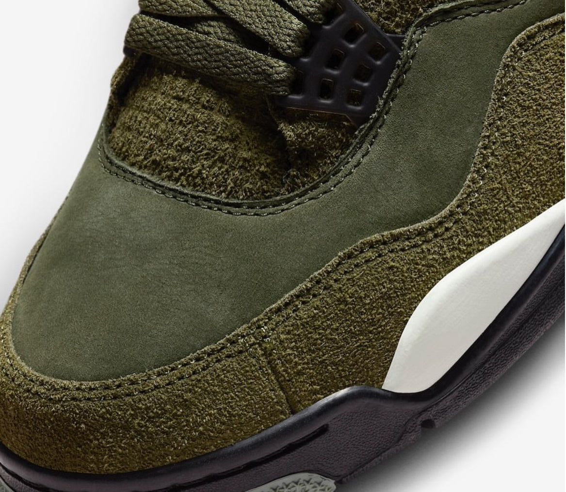 Air Jordan 4 Retro Olive Craft