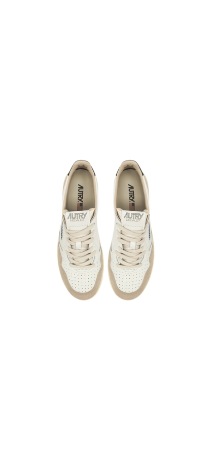 AUTRY SNEAKERS
SNEAKERS MEDALIST LOW IN PELLE BIANCA E MOUNTAIN E SUEDE BEIGE