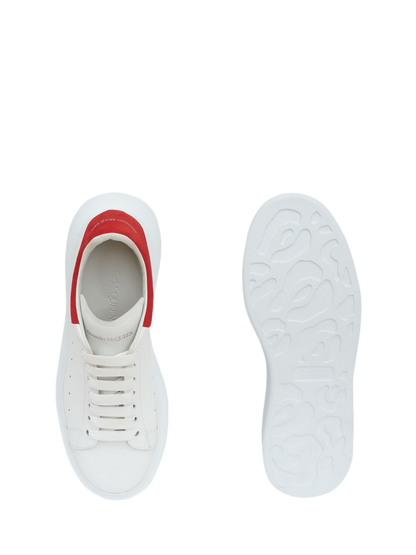 Alexander McQueen Sneaker Oversize in Bianco/Rosso Lust