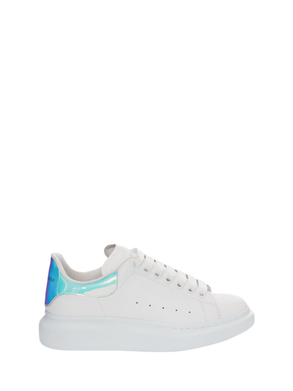 Alexander McQueen Sneaker Oversize in Bianco/ Rosa shocking