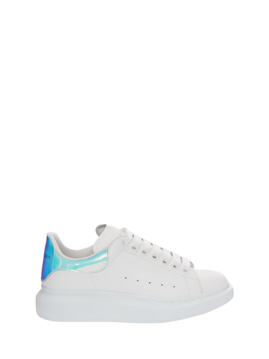 Alexander McQueen Sneaker Oversize in Bianco/ Rosa shocking