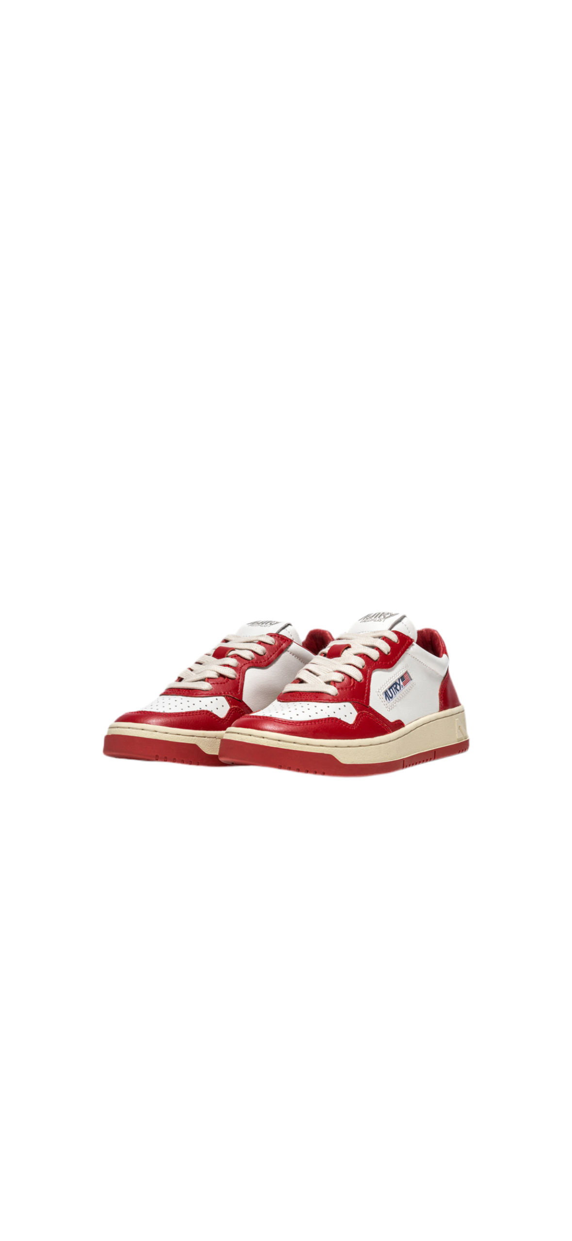 AUTRY SNEAKERS
SNEAKERS MEDALIST LOW BICOLOR IN PELLE BIANCA E ROSSA