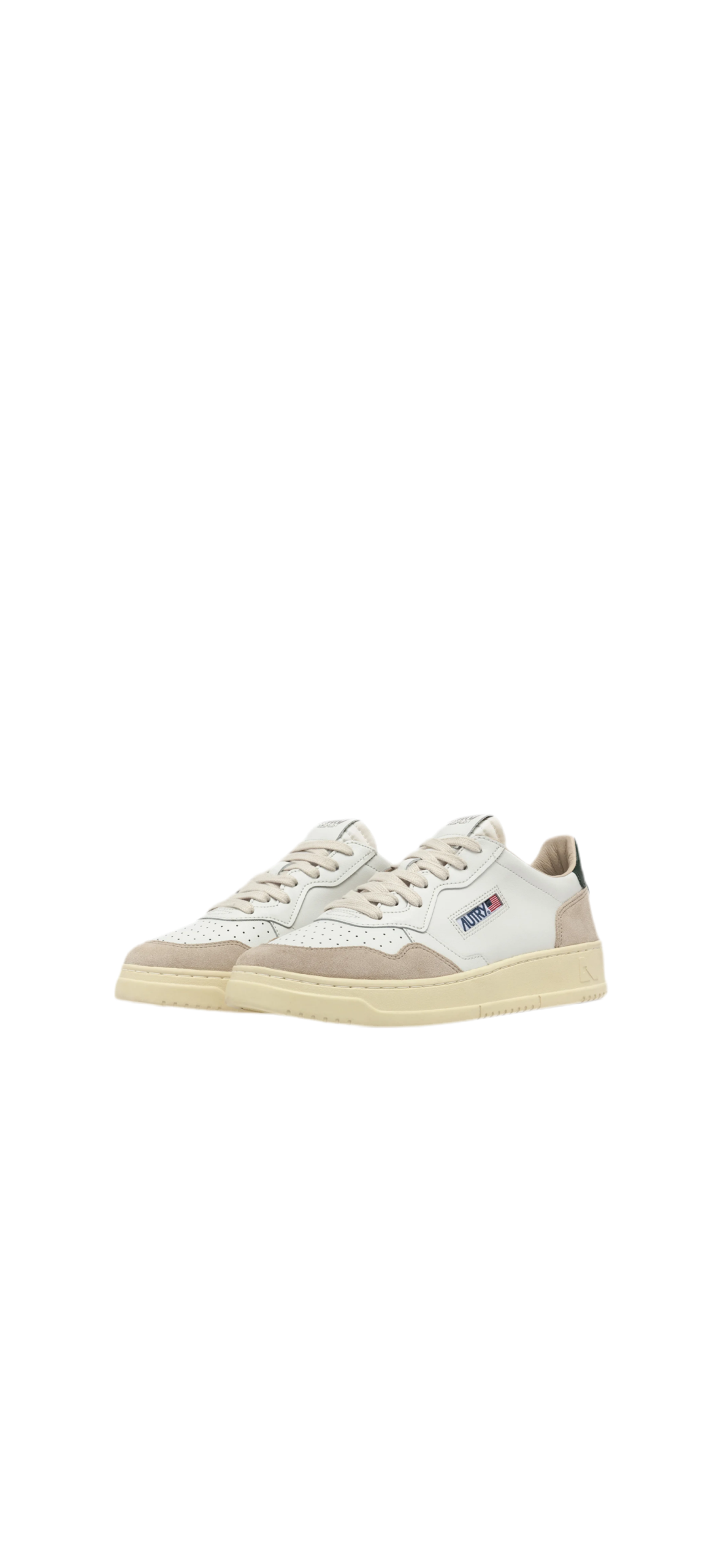 AUTRY SNEAKERS
SNEAKERS MEDALIST LOW IN PELLE BIANCA E MOUNTAIN E SUEDE BEIGE