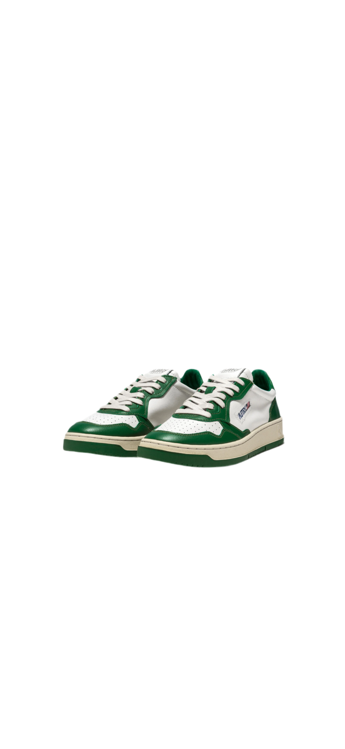 AUTRY SNEAKERS
SNEAKERS MEDALIST LOW BICOLOR IN PELLE BIANCA E VERDE