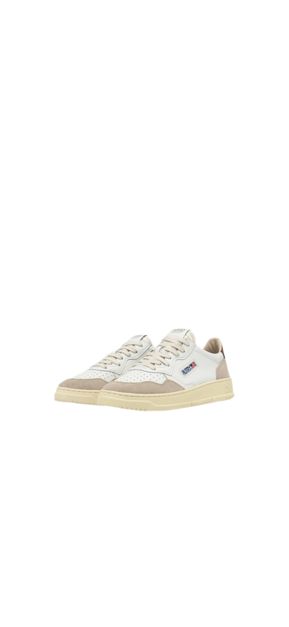 AUTRY SNEAKERS
SNEAKERS MEDALIST LOW IN PELLE E SUEDE BIANCA E MARRONE