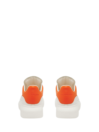 Alexander McQueen Sneaker Oversize in Off-White/Arancione