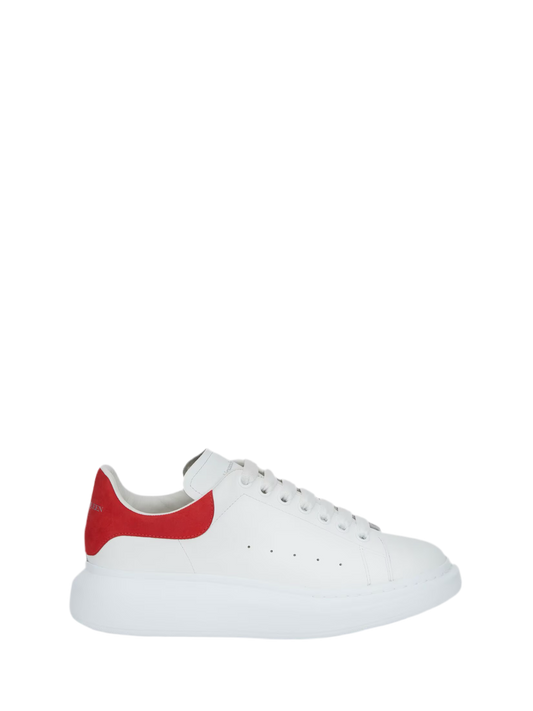 Alexander McQueen Sneaker Oversize in Bianco/Rosso Lust