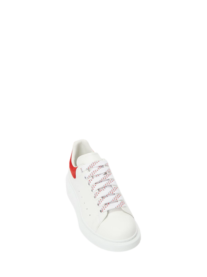 Alexander McQueen Sneaker Oversize in Bianco/Rosso Lust
