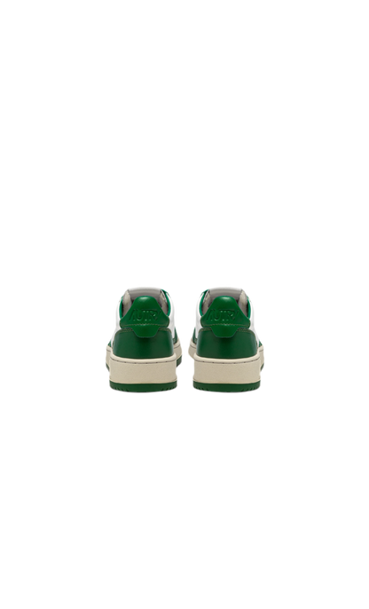 AUTRY SNEAKERS
SNEAKERS MEDALIST LOW BICOLOR IN PELLE BIANCA E VERDE