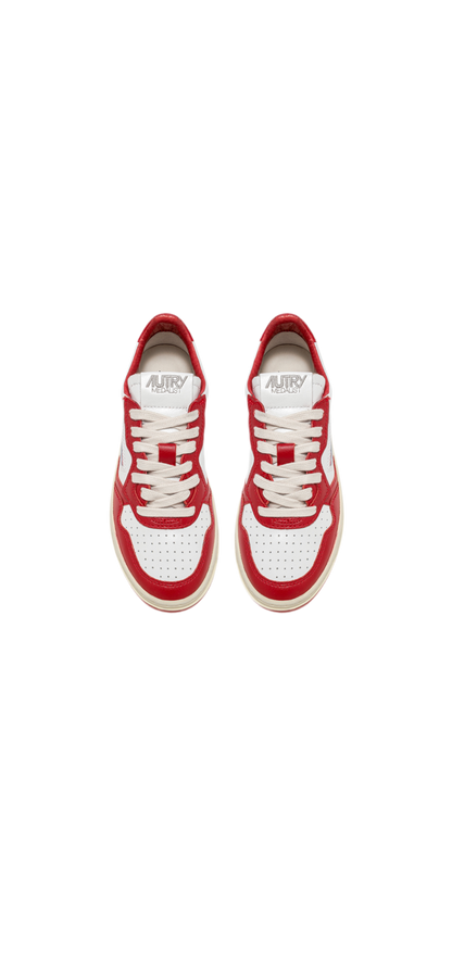 AUTRY SNEAKERS
SNEAKERS MEDALIST LOW BICOLOR IN PELLE BIANCA E ROSSA