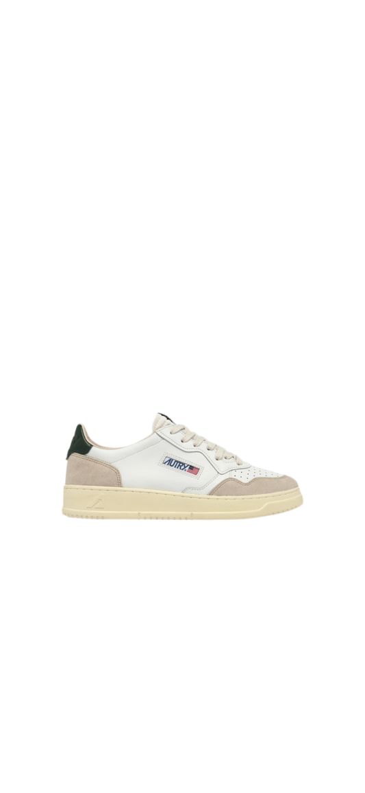 AUTRY SNEAKERS
SNEAKERS MEDALIST LOW IN PELLE BIANCA E MOUNTAIN E SUEDE BEIGE