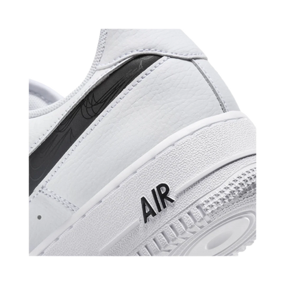 Air Force 1'07 LV8 JD - white black white fv