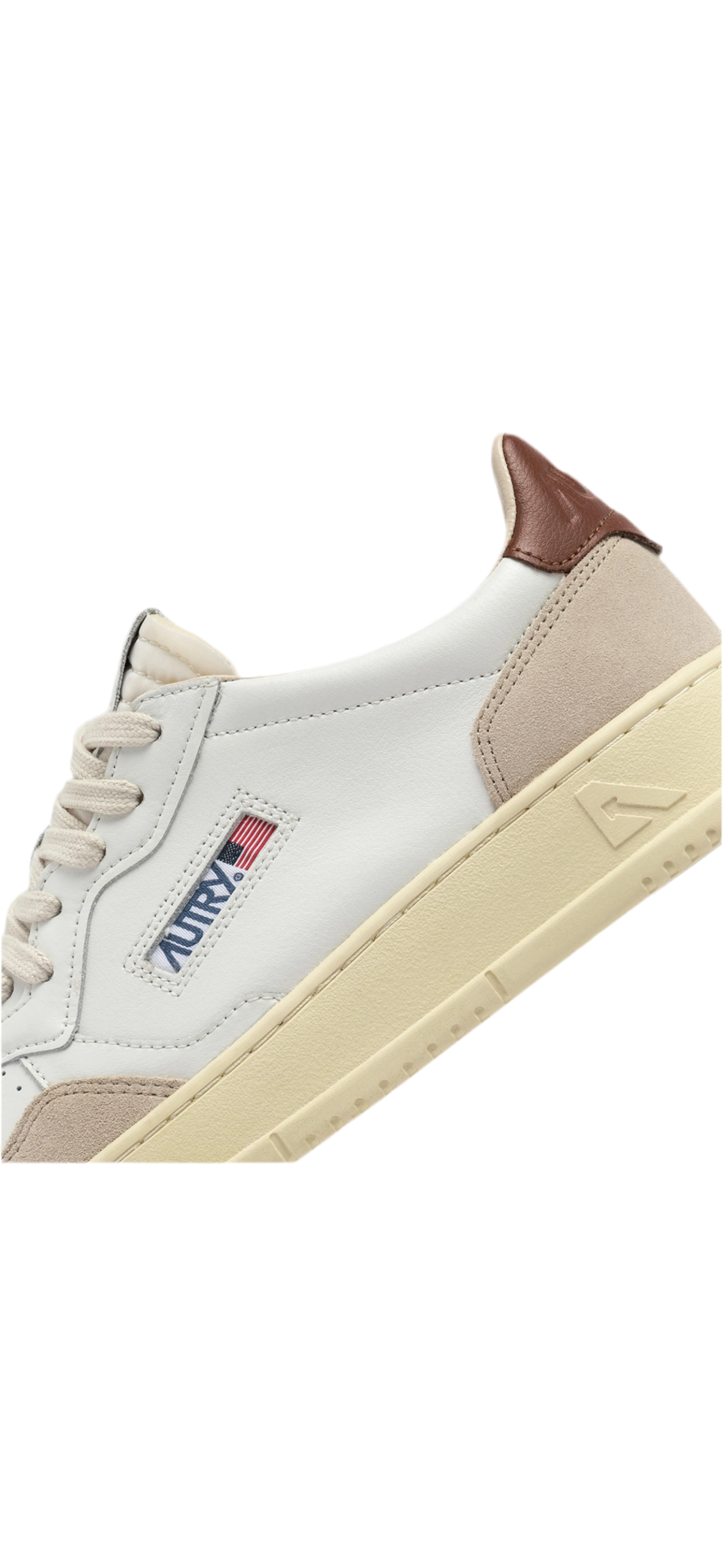 AUTRY SNEAKERS
SNEAKERS MEDALIST LOW IN PELLE E SUEDE BIANCA E MARRONE