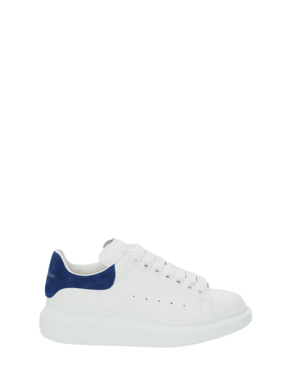 Alexander McQueen Sneaker Oversize in Bianco/Blu Avio