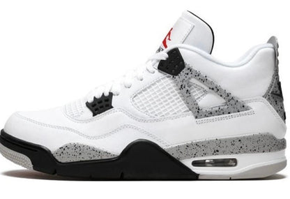 Air Jordan 4 White Cement