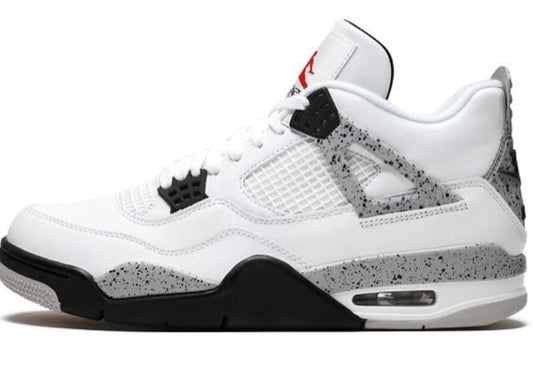 Air Jordan 4 White Cement