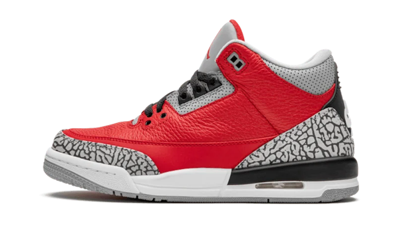 Air Jordan 3 Retro Se Red Cement