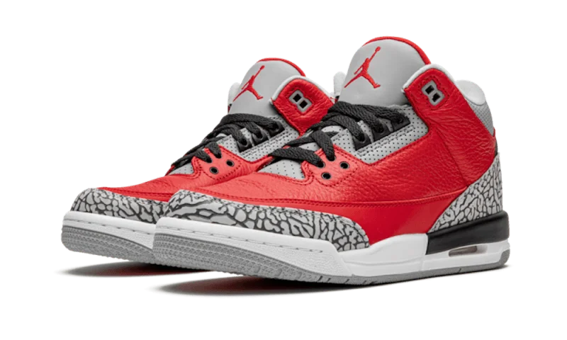Air Jordan 3 Retro Se Red Cement