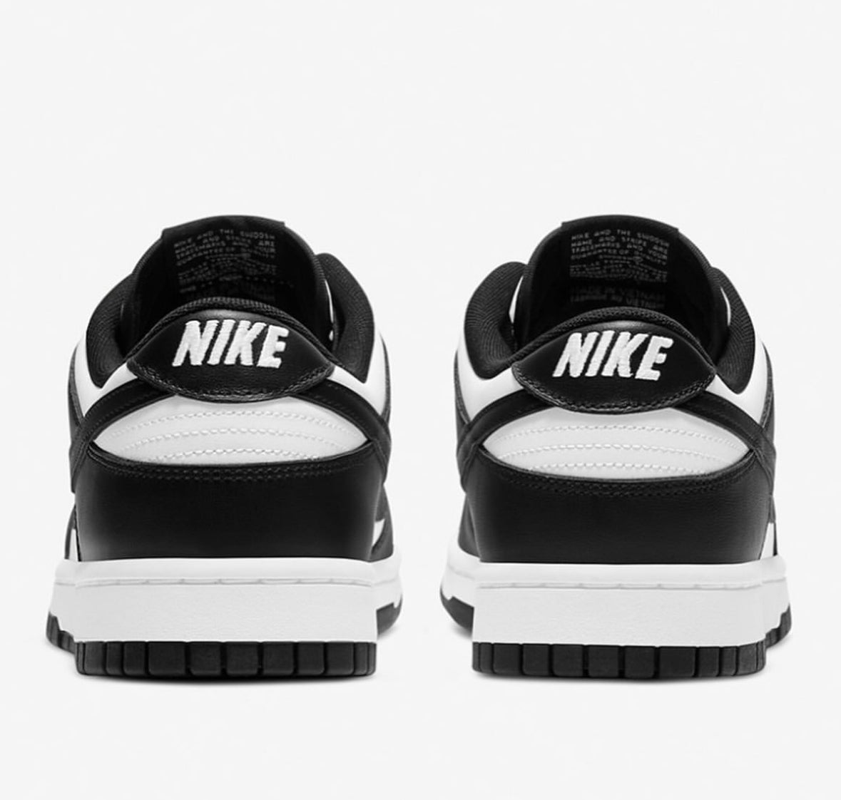 Nike Dunk Low Black White