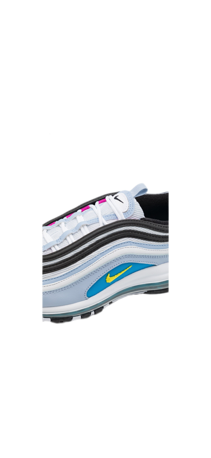 Air Max 97 - blue whisper/optic yellow/white/blue lightning